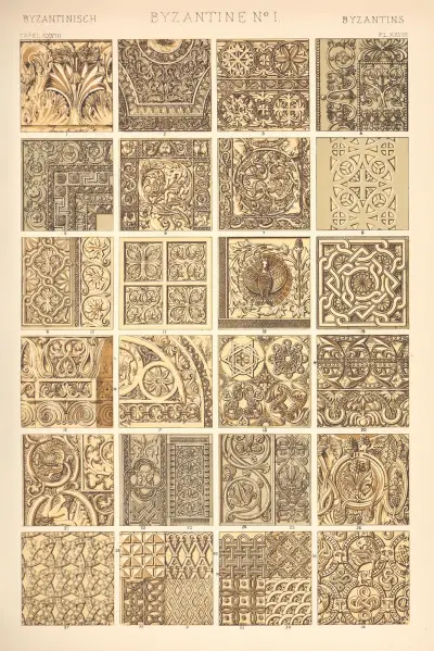 Byzantine No. 1 av Owen Jones