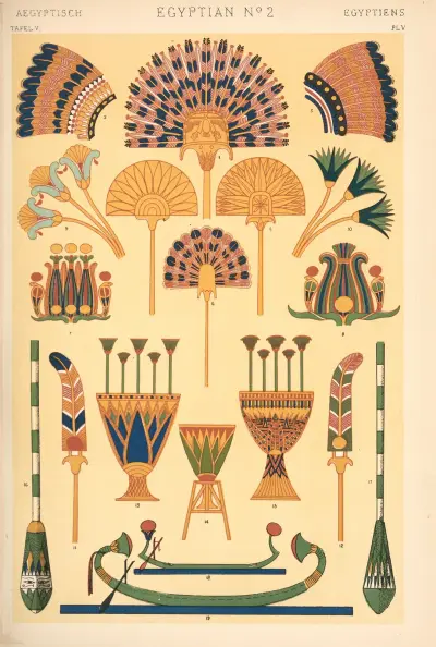 Egyptisk nr 2 av Owen Jones