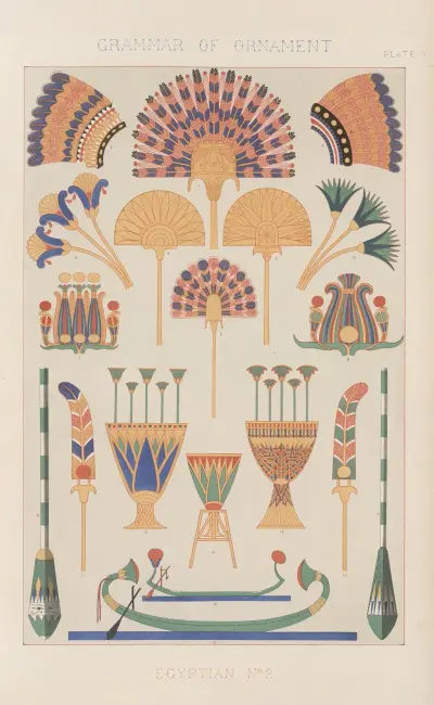 Egyptisk nr 2 av Owen Jones