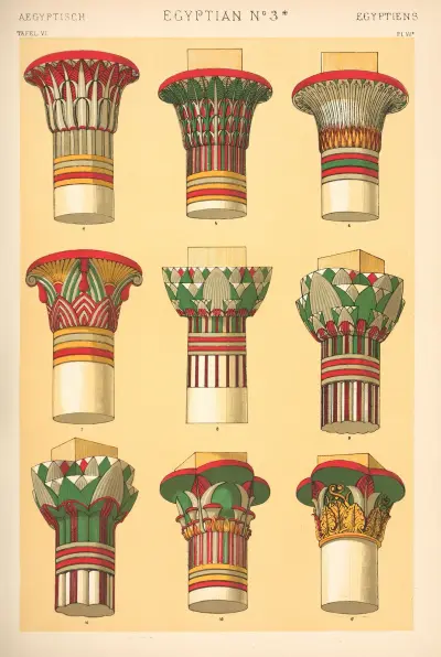 Egyptisk nr 3 av Owen Jones