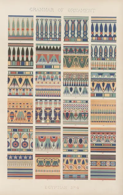 Egyptian No. 4 av Owen Jones