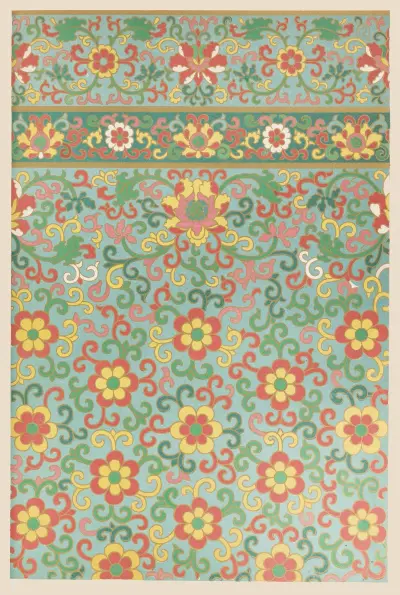 Examples of Chinese ornament, Pl.09 av Owen Jones
