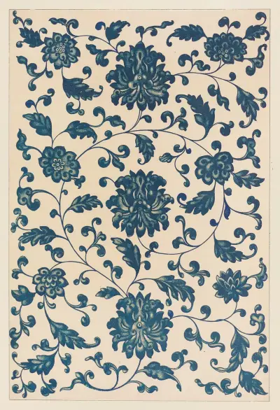 Examples of Chinese ornament, Pl.18 av Owen Jones