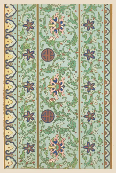 Exempel på kinesisk ornamentik, pl. 29 av Owen Jones