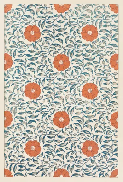 Exempel på kinesiskt ornament, pl. 40 av Owen Jones