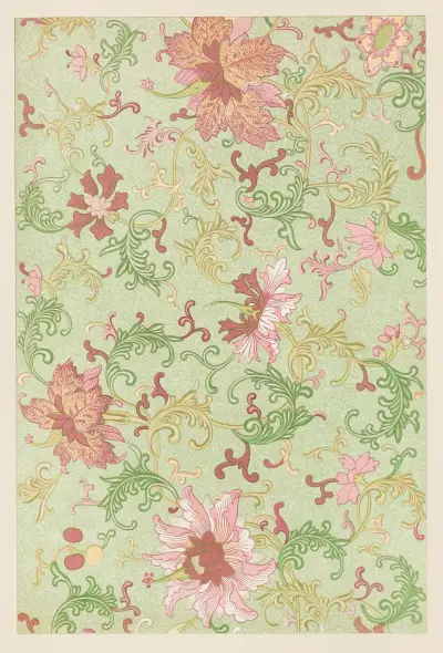 Examples of Chinese ornament, Pl.44 av Owen Jones