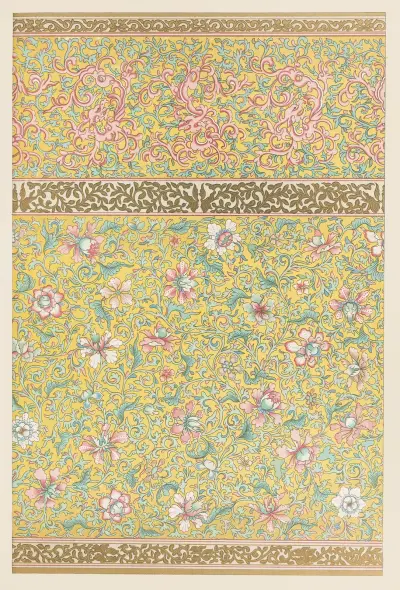 Exempel på kinesisk ornamentik, Pl.49 av Owen Jones