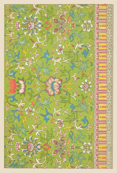 Examples of Chinese ornament, Pl.60 av Owen Jones