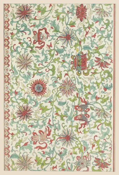 Examples of Chinese ornament, Pl.65 av Owen Jones