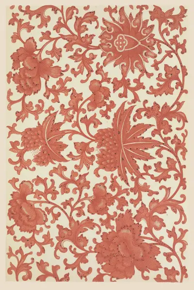 Examples of Chinese ornament, Pl.66 av Owen Jones