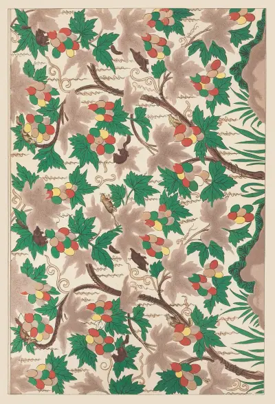 Exempel på kinesiskt ornament, pl. 90 av Owen Jones