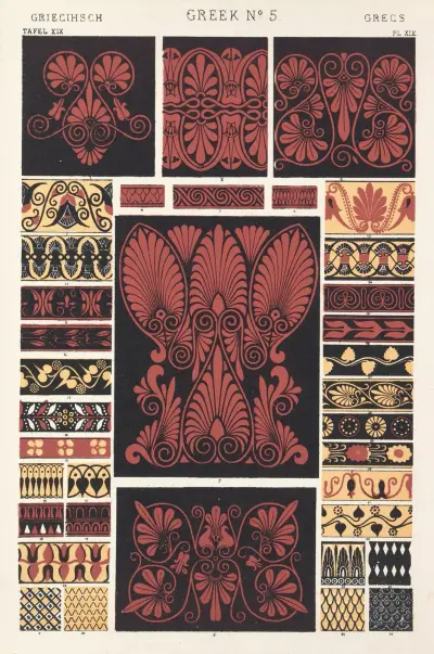 Greek No.5 av Owen Jones
