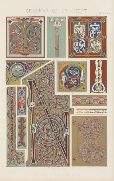 Illuminated Manuscripts No. 1 av Owen Jones
