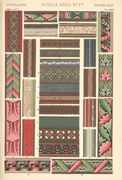Middle Ages No. 2 av Owen Jones