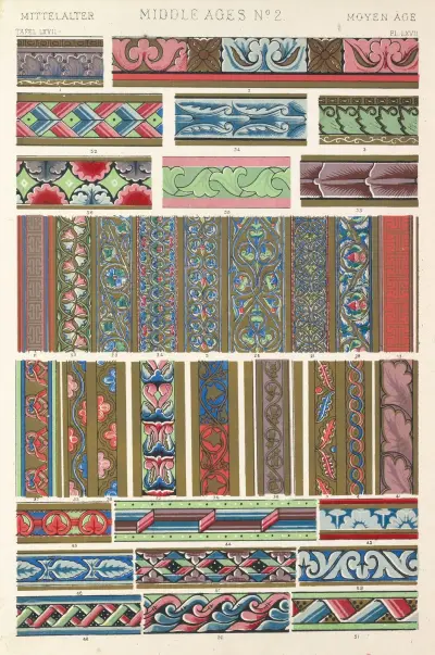 Middle Ages No.2 av Owen Jones