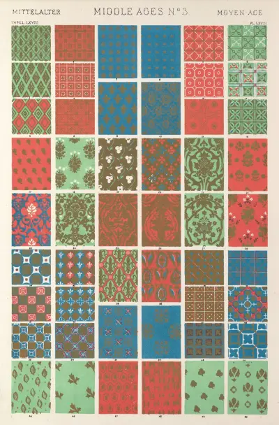 Middle Ages No.3 av Owen Jones