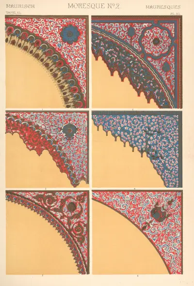 Moresque No. 2 av Owen Jones