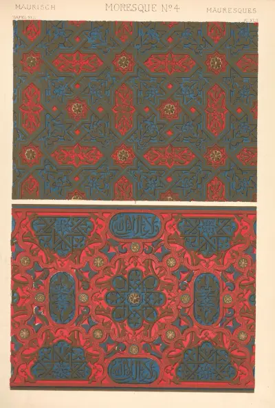 Moresque No. 4 av Owen Jones