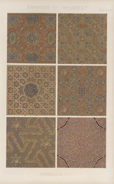 Moresque No. 4 av Owen Jones