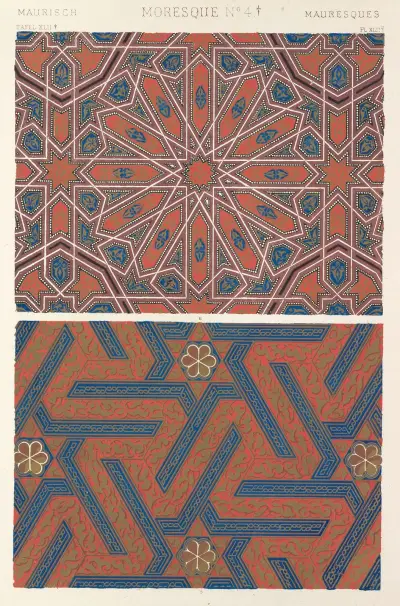 Moresque No.4c av Owen Jones