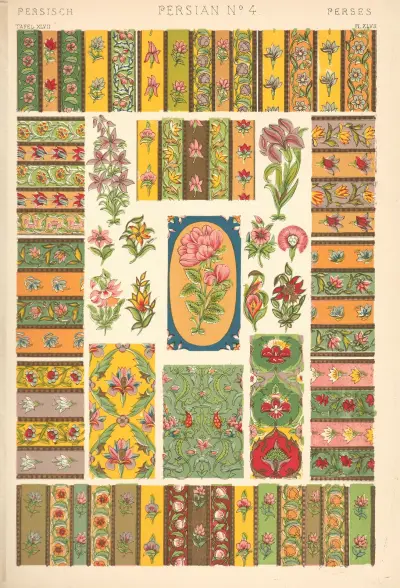 Persian No. 4 av Owen Jones