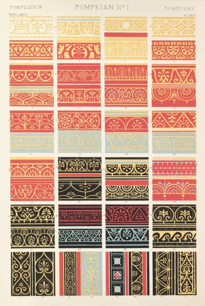 Pompeian No.1 av Owen Jones