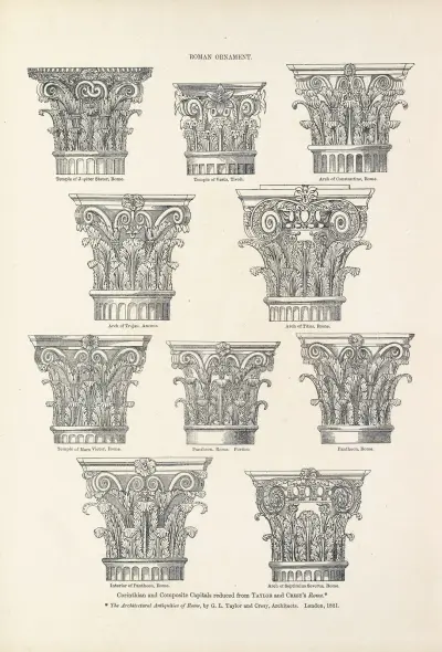 Romerskt ornament av Owen Jones