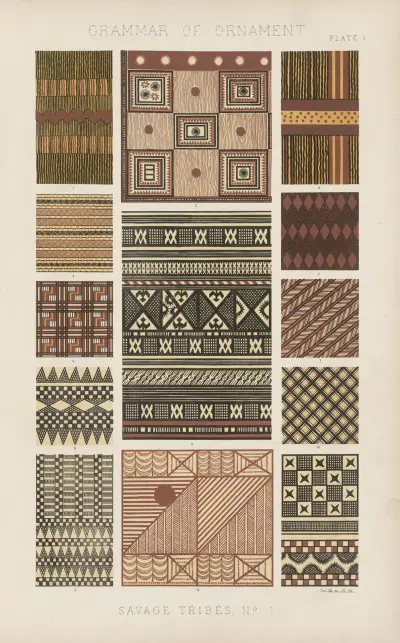 Savage Tribes No. 1 av Owen Jones