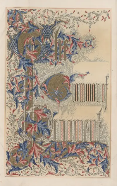 The Grammar of Ornament – titelsida av Owen Jones