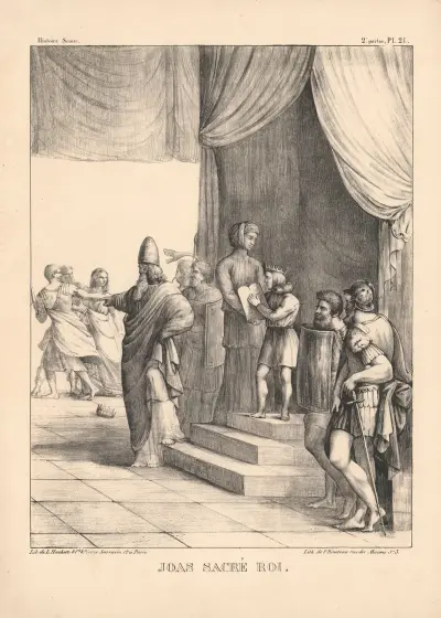 Joas sacre roi av P. Bineteau