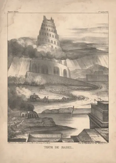 Tour de Babel av P. Bineteau
