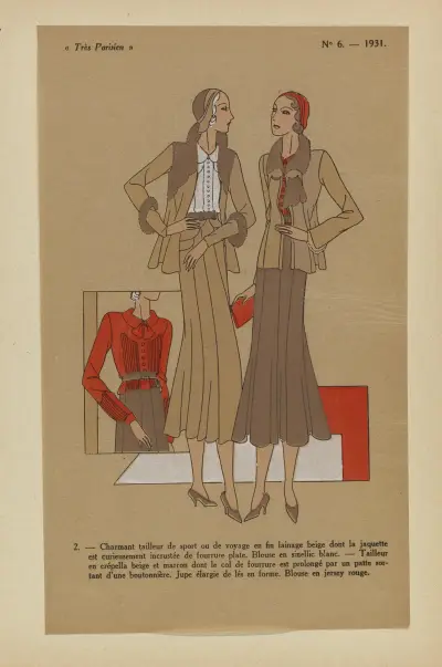 Charmant Tailleur De Sport av G-P. Joumard
