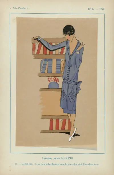Kreation von Lucien Lelong. – Chez Soi von G-P. Joumard