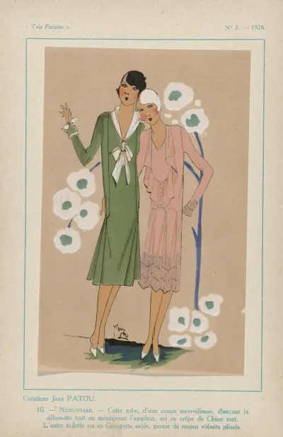 Jean Patou-kreationer – Nénuphar av G-P. Joumard