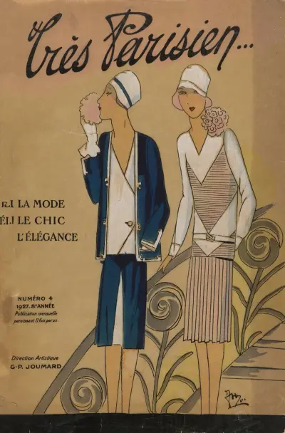 La Mode Le Chic L’élégance, 1927 – Nr. 1 von G-P. Joumard