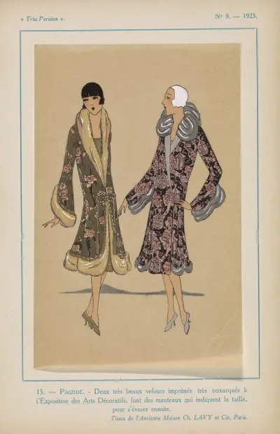 Pagode, 1925 von G-P. Joumard