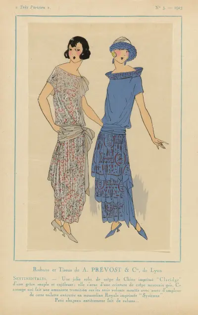 Rubans Et Tissus De A. Prévost..Sentimentales av G-P. Joumard
