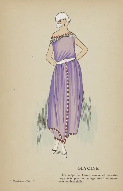 Toujours Chic, Les Deshabillés – Glycine av G-P. Joumard