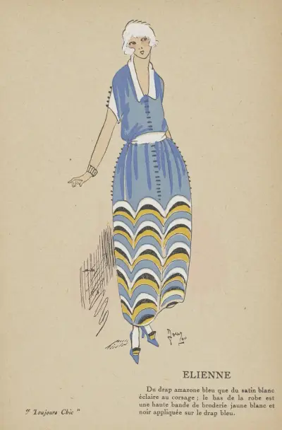 Toujours Chic, Les Robes – Elienne av G-P. Joumard