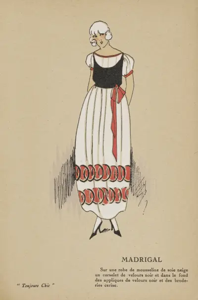 Toujours Chic, Les Robes – Madrigal av G-P. Joumard
