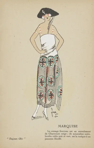 Toujours Chic, Les Robes – Marquise av G-P. Joumard