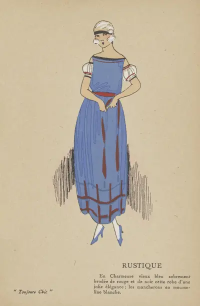 Toujours Chic, Les Robes – Rustique av G-P. Joumard