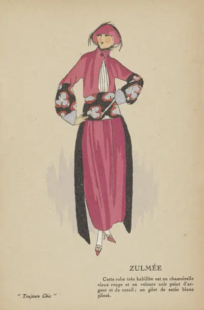 Toujours Chic, Les Robes – Zulmée av G-P. Joumard