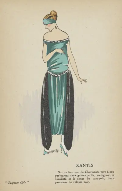 Toujours Chic, Toilettes de Soirées – Xantis av G-P. Joumard