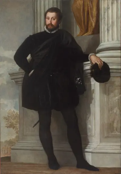 Portrait of a Man – nr 1 av Paolo Veronese