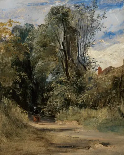 En skogsstig av Richard Parkes Bonington