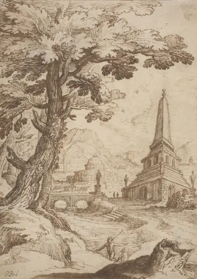 Heroic Landscape av Paul Bril