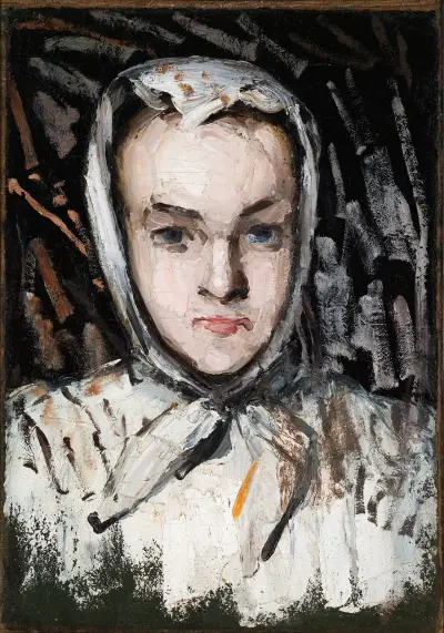 Marie Cézanne, the Artist’s Sister av Paul Cézanne