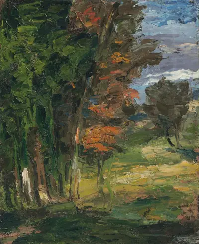 Paysage, 1862 av Paul Cézanne