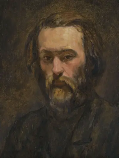 Portrait D’homme av Paul Cézanne